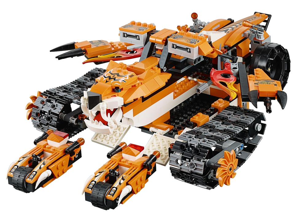 LEGO Chima: Передвижной командный пункт Тигров 70224 — Tiger's Mobile Command — Лего Чима