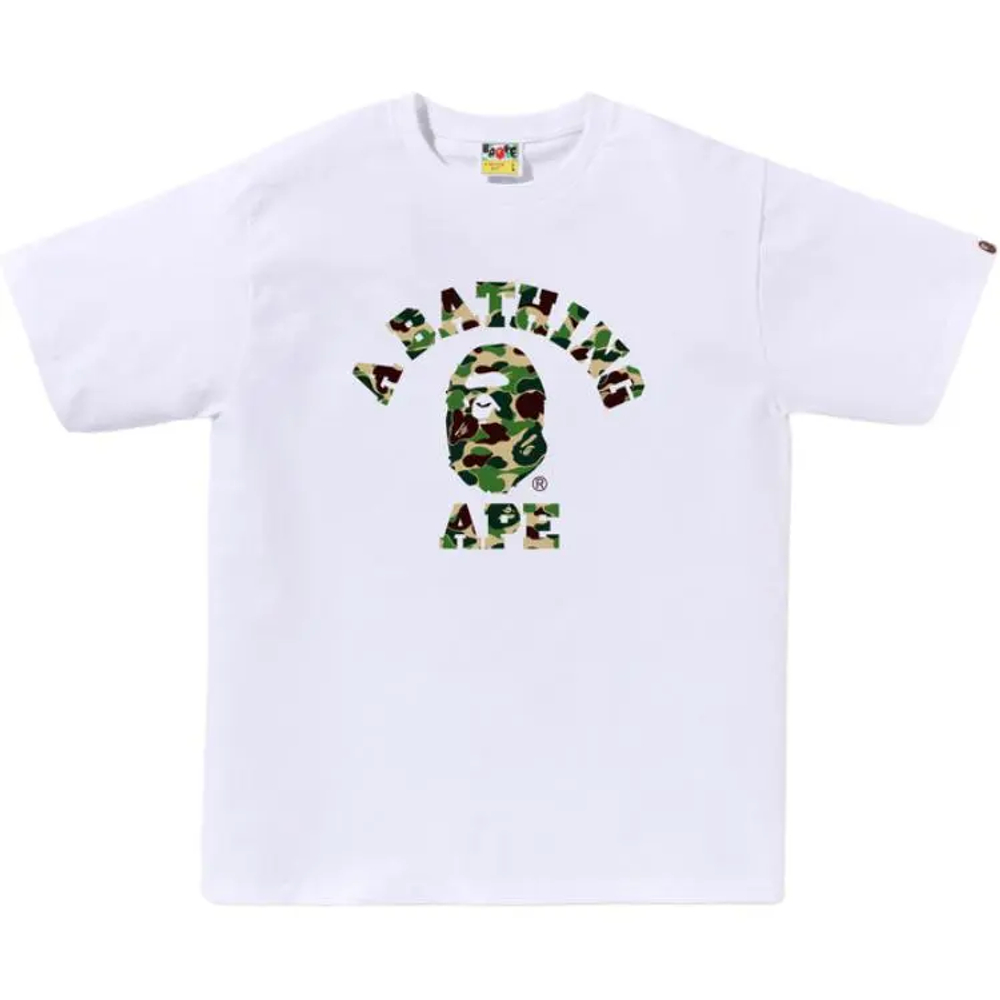 A Bathing Ape Abc Camo Ape Face Tee