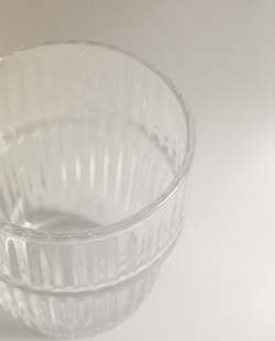 Zara Home чашка из стекла, цвет прозрачный, 10.2 см