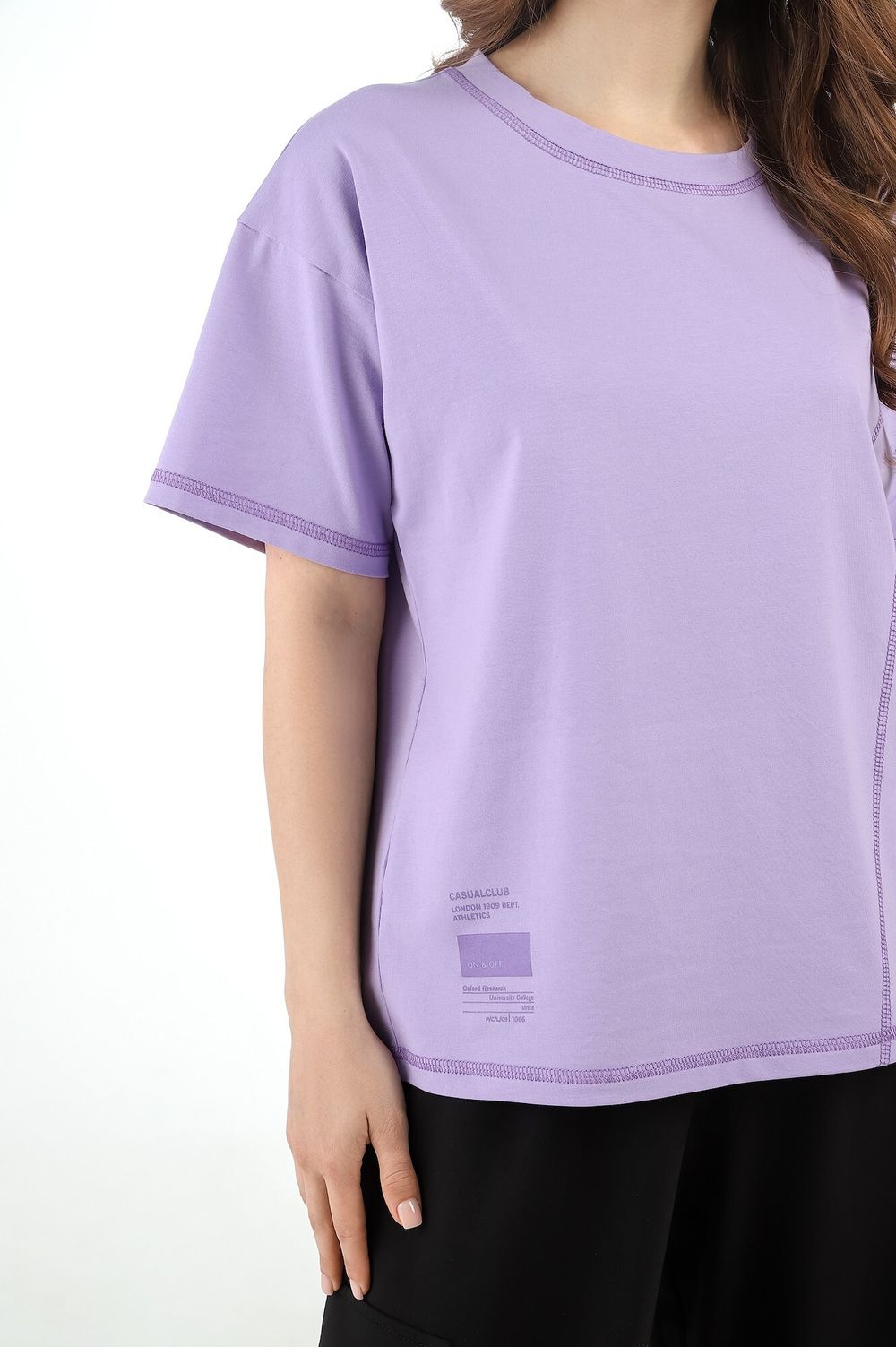 Футболка Движение Виотекс СИРЕНЕВЫЙ