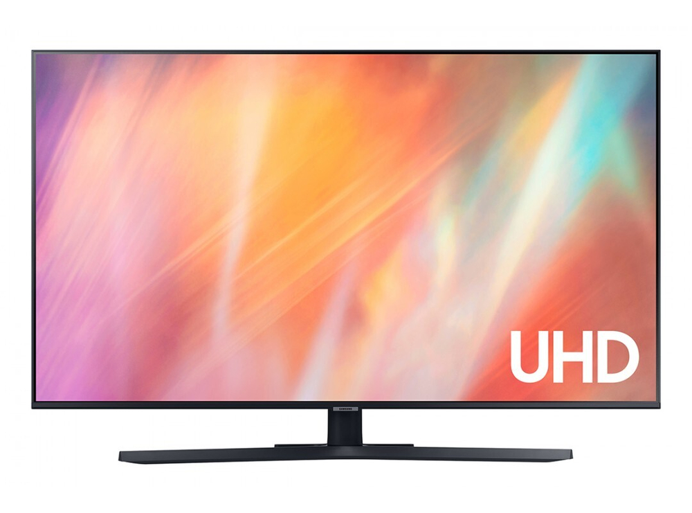 Телевизор Samsung 43" UE43AU7570UXRU черный {Ultra HD 60Hz DVB-T2 DVB-C DVB-S2 USB WiFi Smart TV RUS