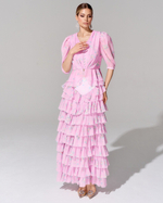 Блуза из премиального шифона