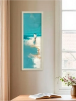 Картина на натуральном холсте настенная интерьерная 23*63 см