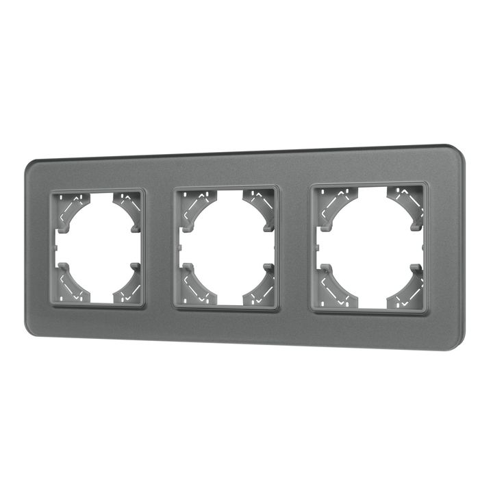 Рамка стеклянная FRM-OMALI-GS-3-GR Arlight 049698