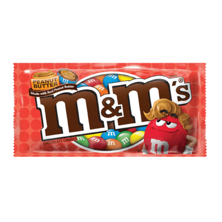 Драже M&M's peanut butter