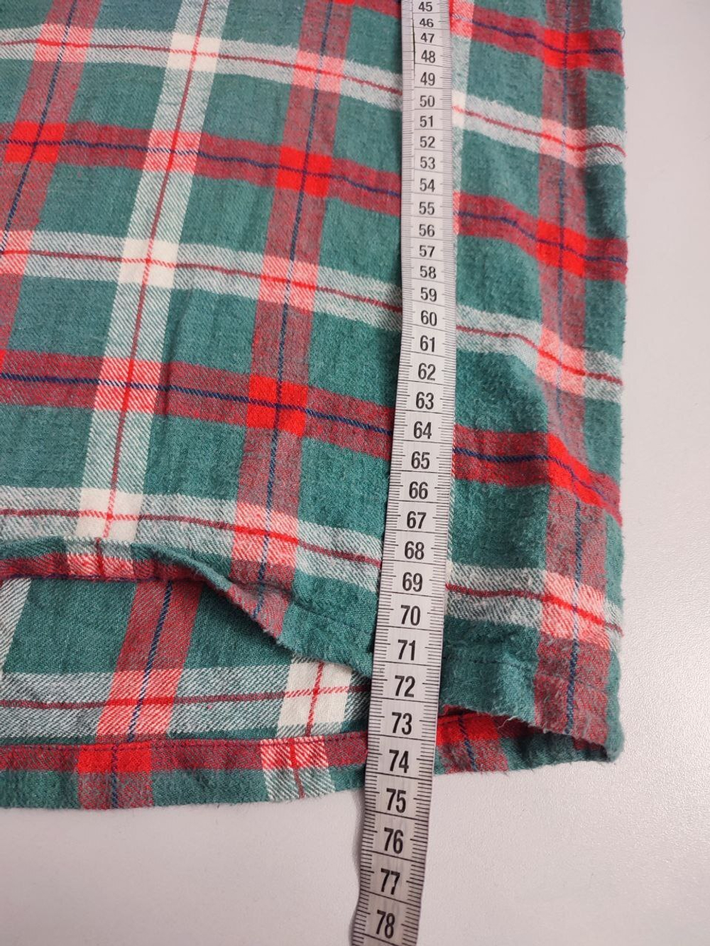 Рубашка Nature Quality в клетку 52 размер