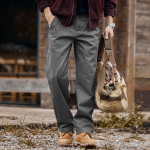 Американские ретро тяжелые мужские брюки-карго на флисовой подкладке, зимние утолщенные модные брендовые мужские свободные прямые повседневные длинные брюки