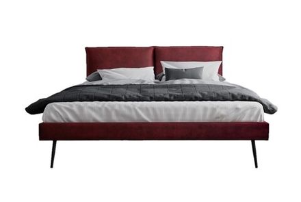 Кровать Сильвия 1,6 Бордо