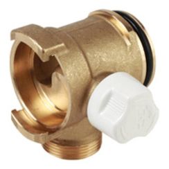 Элемент модульного коллектора Giacomini с вентилем DN25 x 16, R585MY105