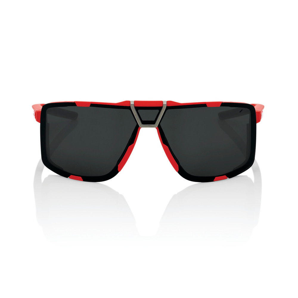 Спортивные очки 100% Eastcraft / Soft Tact Red / Black Mirror Lens
