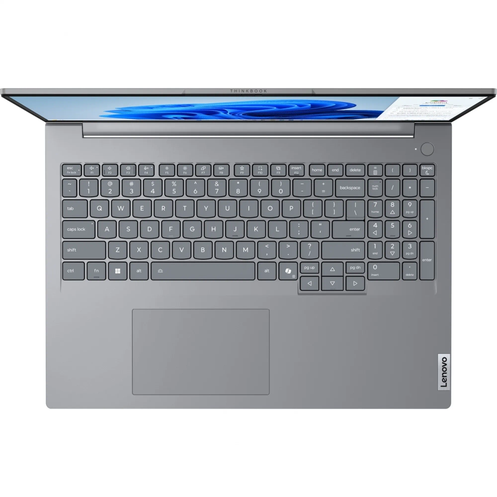 Ноутбук Lenovo Thinkbook 16 G8 IAL Core Ultra 5 225U 16Gb SSD512Gb Intel Graphics 16" IPS WUXGA без ОС grey Bag (21SK0027GQ)