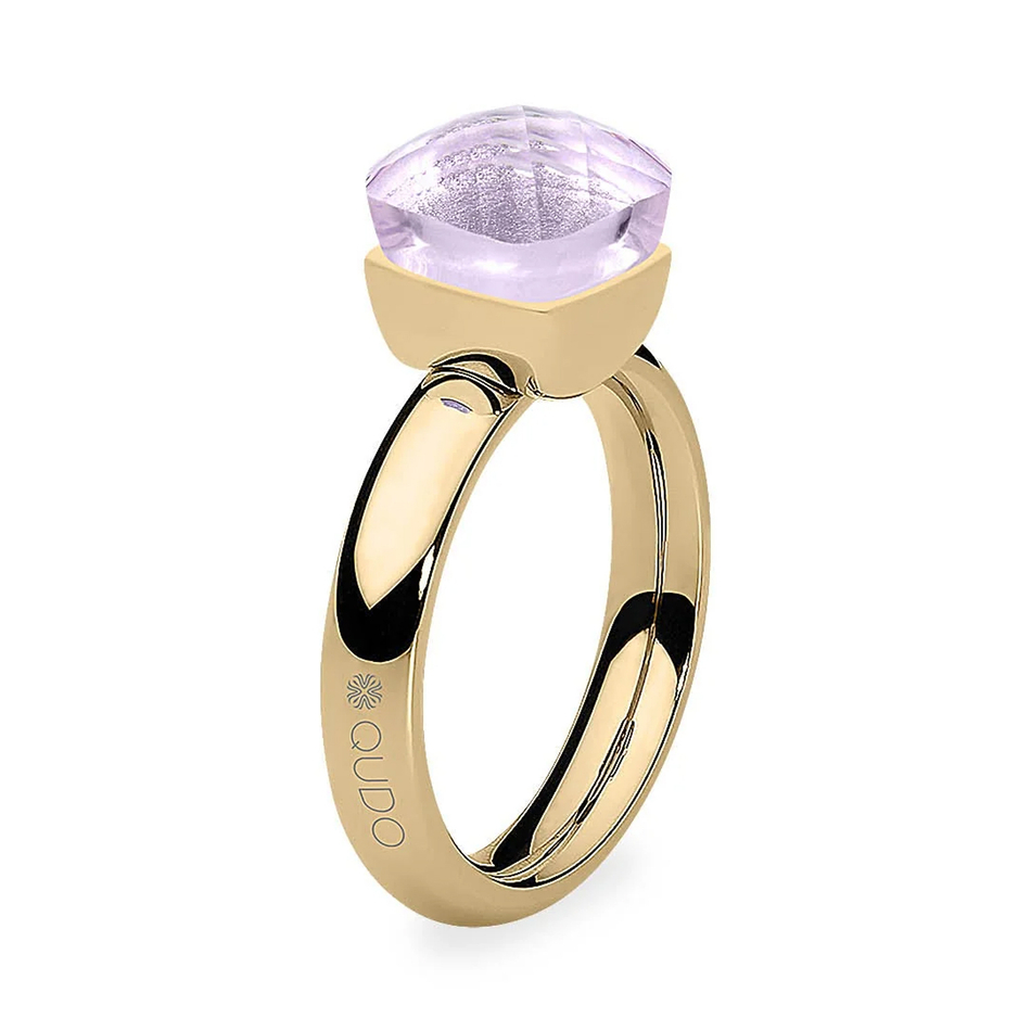 Кольцо Qudo Firenze Rose Water Opal 17.2 мм 611824 R/RG