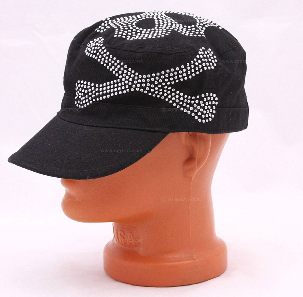 Бейсболка ZAN Highway Honey Skull Studs