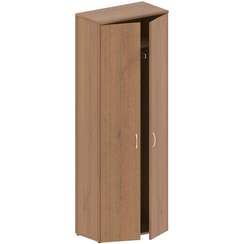 Шкаф для одежды Континент ЛФ238 орех 600х406х2000