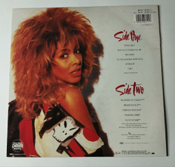 Винтажная виниловая пластинка LP Tina Turner Break Every Rule (Germany 1986) Back Where You Started