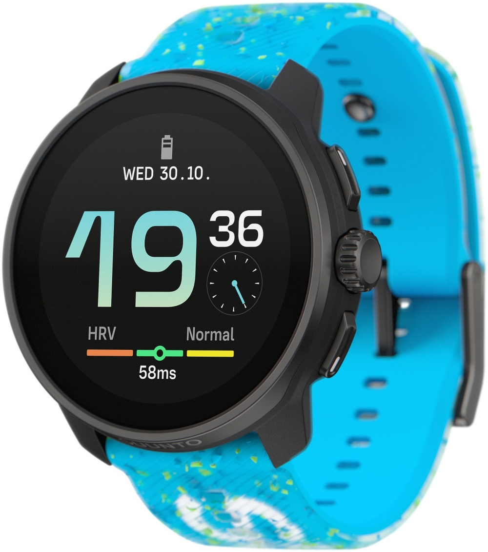 Смарт-часы Suunto RACE S POWER BLUE (SS051015000) 45 мм черный-голубой