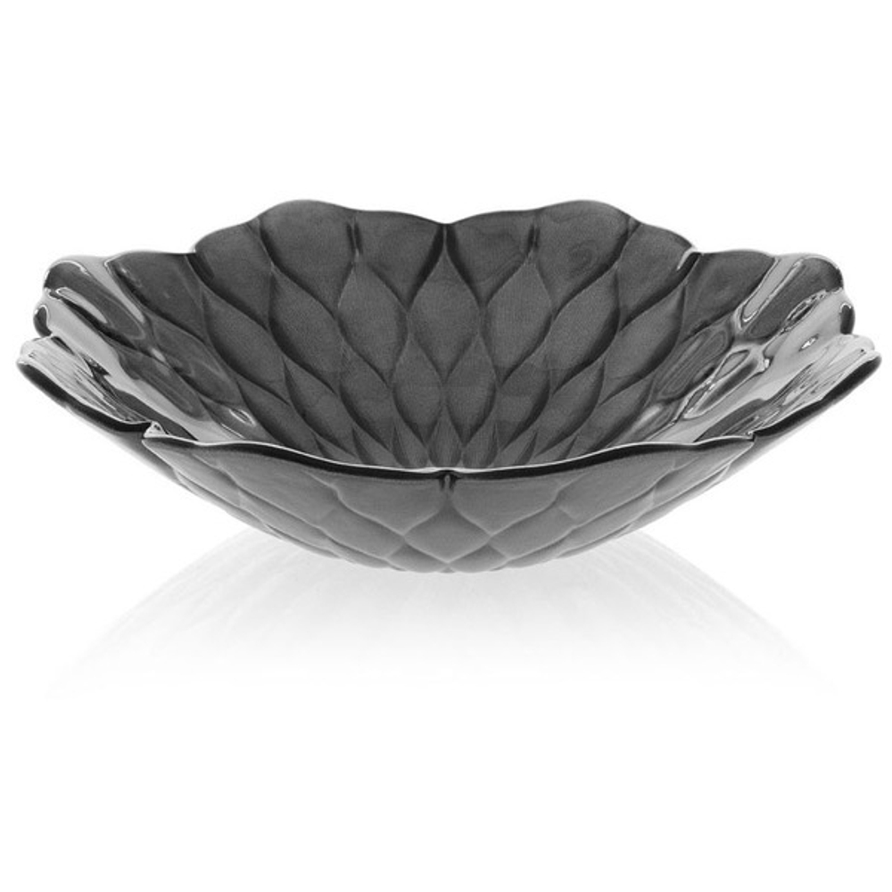 Салатник IVV Лотос 33см чёрный