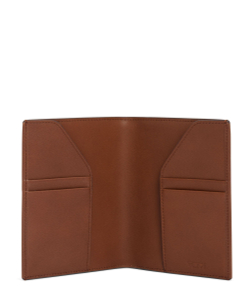 Чехол для паспорта кожаный/Cognac