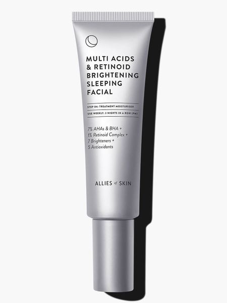 Allies of Skin Multi Acids Retinoid Brightening Sleeping Facial 50мл - Ночной мультикислотный пилинг