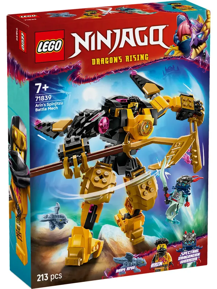 Конструктор Ninjago 71839 Боевой робот Кружитцу Арина