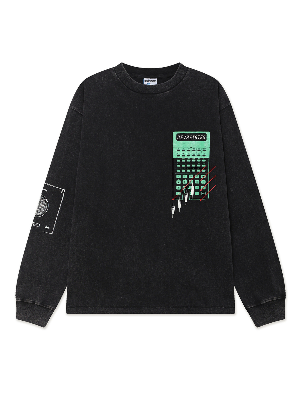 Джемпер L/s Gfx Retro Tshirt - Compute