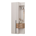 Прихожая с вешалкой и ящиками Кашемир/Авелано Чарли левый 90х35х220 см