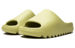 Adidas originals Yeezy Slide "Resin" soft and comfortable EVA non-slip one-word slippers for men and women the same green