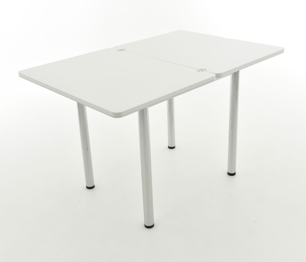 Стол Аврора Бари мини, Стекло, Белый