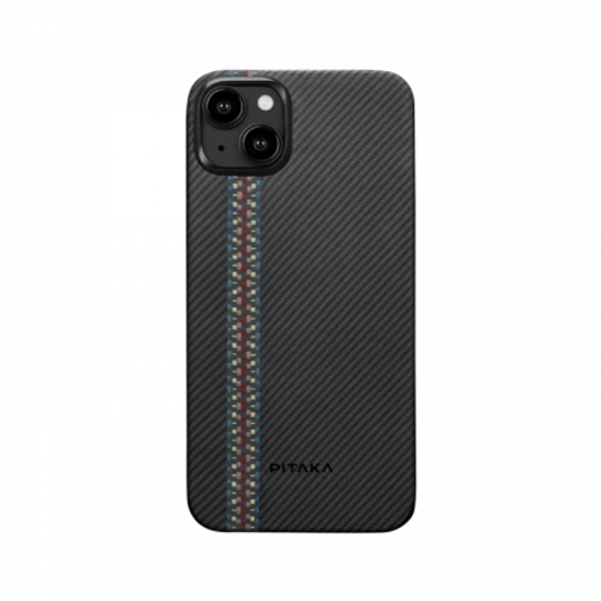 Чехол Pitaka Fusion Weaving MagEZ Case 4 для iPhone 15 Plus (6.7"), Rhapsody, кевлар (арамид)
