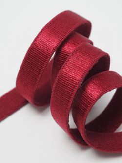 Резинка бретелечная бордовая 1934 TPG глянцевая ширина 10 мм