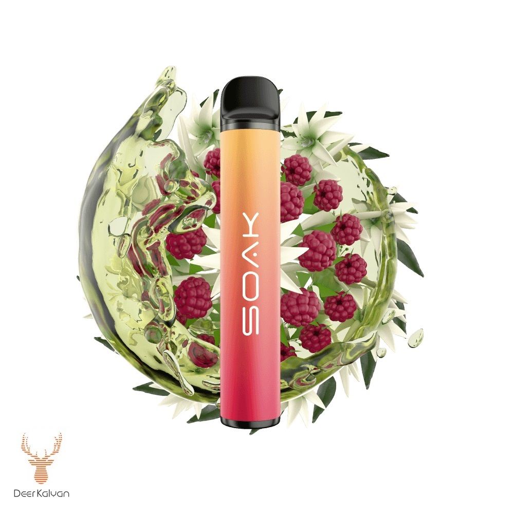 [М] Soak X &quot;Jasmin Raspberry Tea&quot; (Малиновый Чай с Жасмином) (1500 затяжек)
