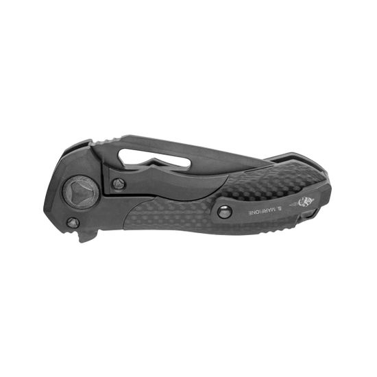 Складной нож Marfione Custom Protocol PROTOCOL Carbon DLC c клинком из стали CTS-204P, рукоять титан / карбон