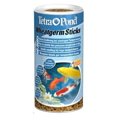 Tetra Pond WheatGerm Sticks 1 л - корм для прудовых рыб плавающий (используется при низкой температуре)