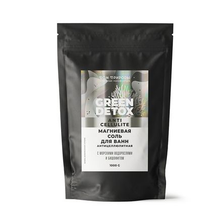 Green Detox Магниевая соль для ванн "Антицеллюлитная"