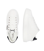 Кожаные кроссовки kapri Karl Lagerfeld - белый(KL62530N)