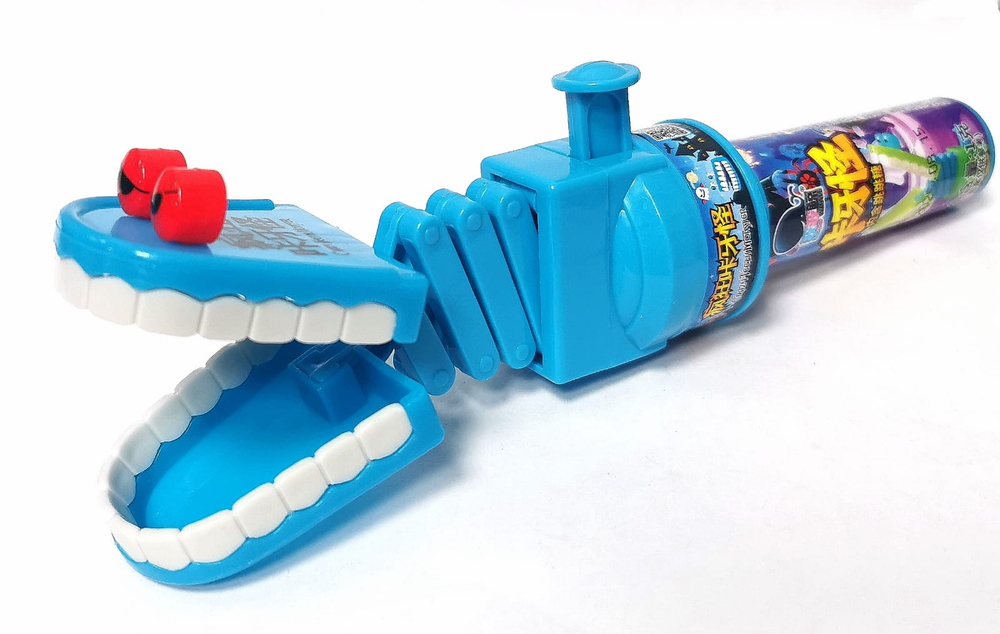 Конфеты + игрушка Зубной монстр выдвижной