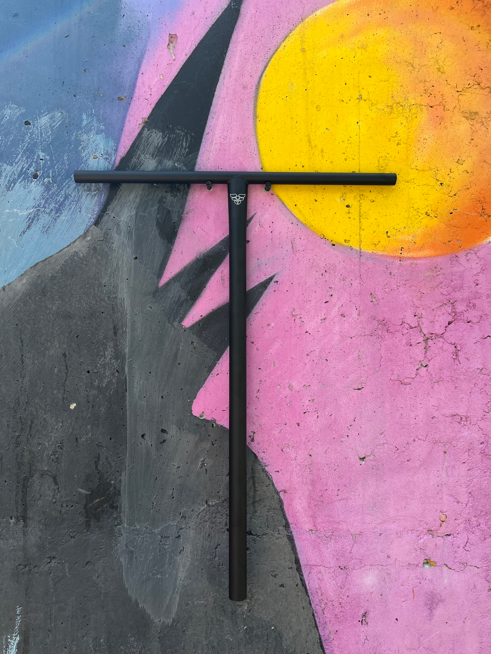 Руль Fahrenheit T-bar SCS/IHC 31.8, 770*595 mm, черный матовый