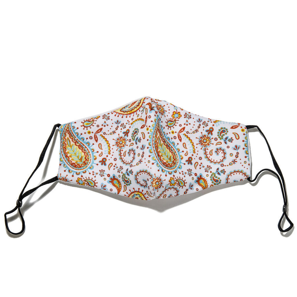 Маска гигиеническая 22,5*13см "Турецкий огурец" хлопок + полиэстер