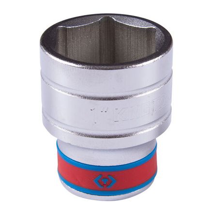 Цена на KING TONY (433532S) Головка торцевая стандартная шестигранная 1/2", 1", дюймовая