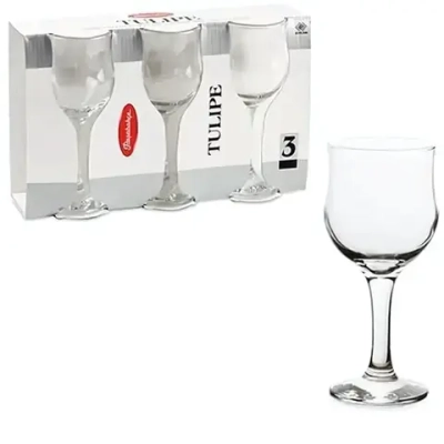Набор бокалов для вина 240мл 3шт «Тулип» 44163/3