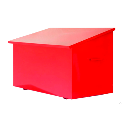 Ящик для песка 0,5м.куб "М" (1200х700х600) (в сборе, косая крышка)