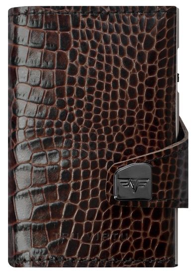 Кошелек CLICK&SLIDE Croco Brown