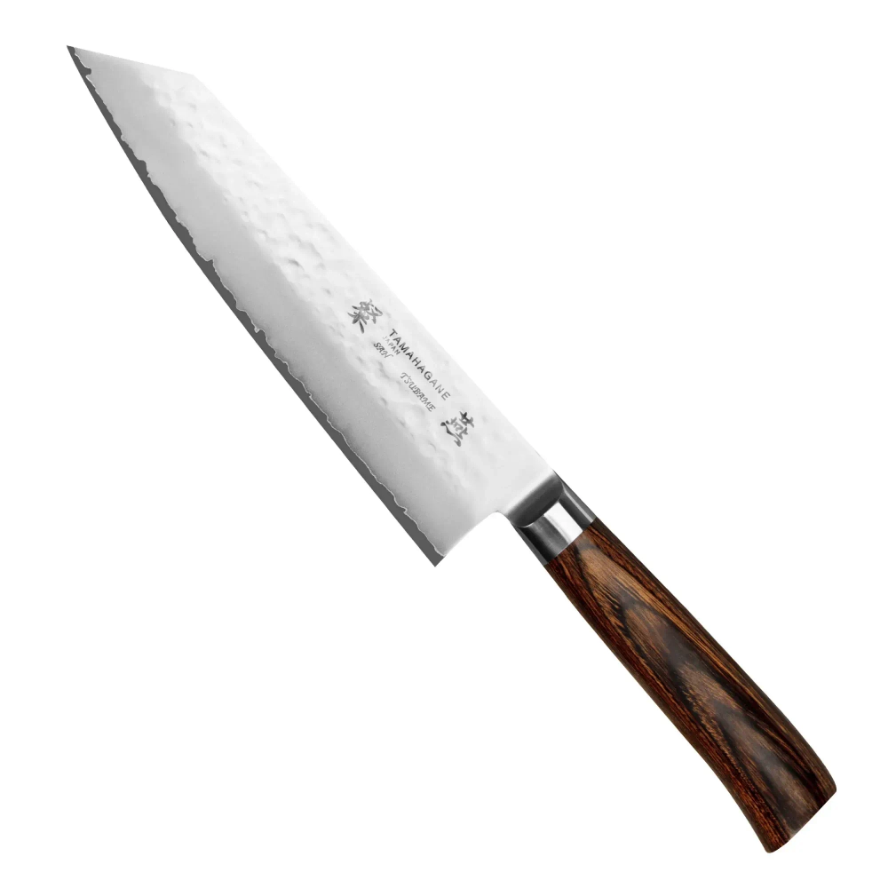 Tamahagane Нож Tsubame Brown 19,5 см Kengata