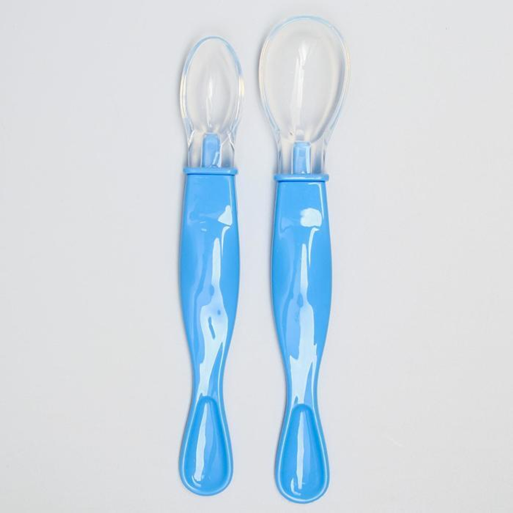 Набор силиконовых ложечек, 2 шт., цвета МИКС 1886955