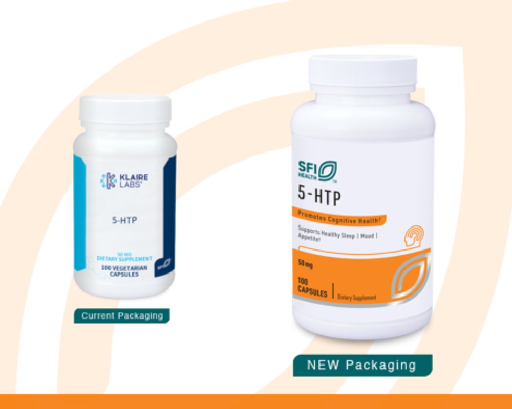 5-HTP 50 мг 100 капсул Klaire Labs / SFI Health