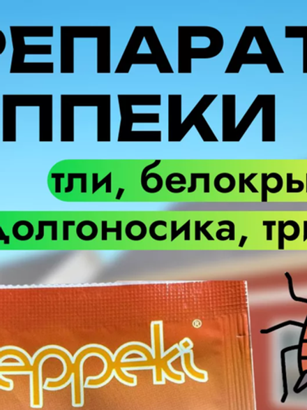 Теппеки препарат от тли, белокрылки инсектицид 2гр