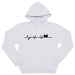 Толстовка "Пекинес - сердечный ритм"