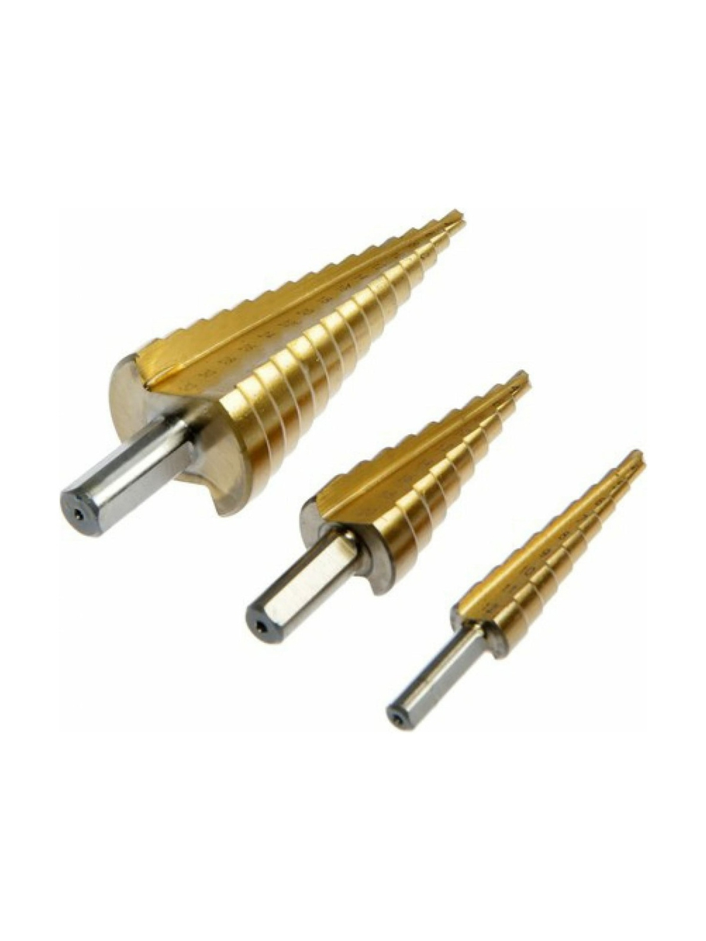 Набор сверл ступенчатых (3 шт; 4-12 мм, 4-20 мм, 4-32 мм) Gigant G100-004