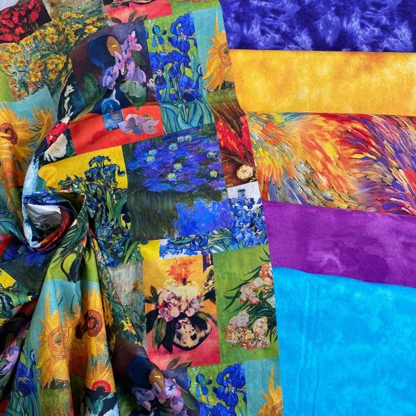 ШЕДЕВРЫ 100% , хлопок Handmade Fabrics 10