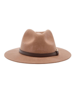 Хлопковая шляпа Guess - коричневый(AW9252 WOL01)